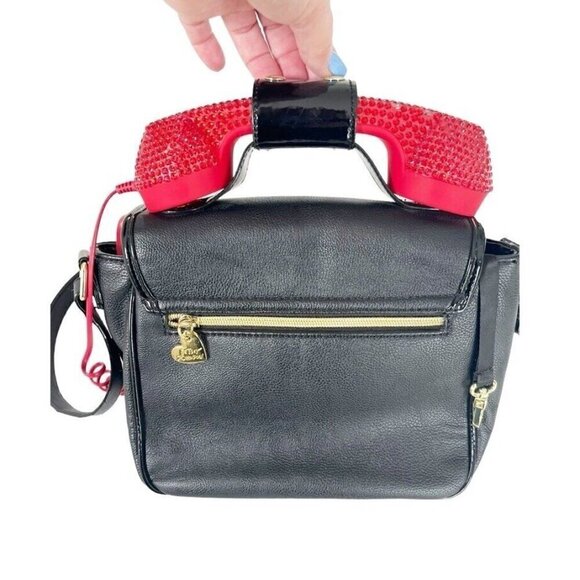 Vintage Betsey Johnson Y2K Rhinestone Rotary Phone Telephone Crossbody Bag RARE - Picture 4 of 14